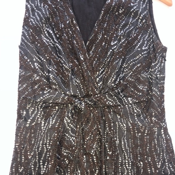 Premise Brown Midi Dress Size 2 - Picture 6 of 8